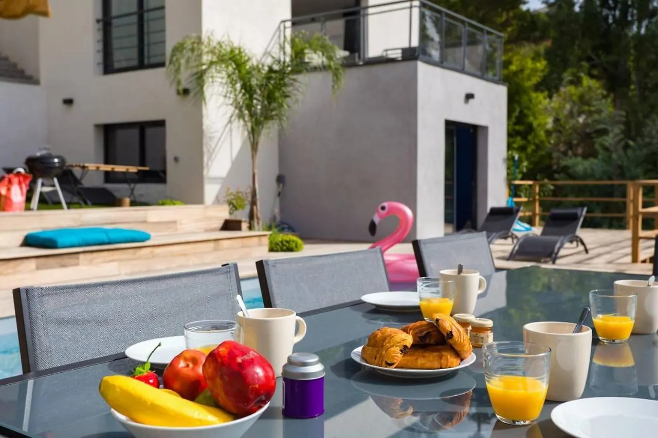 Villa Modern Super-Cannes Heated Pool, Parking, Clim, 7 Min To Cannes Beach ヴァロリス フランス