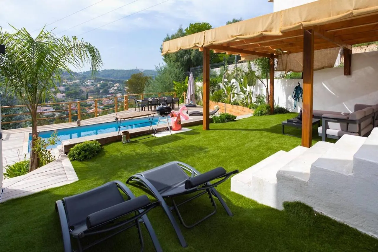 Villa Modern Super-Cannes Heated Pool, Parking, Clim, 7 Min To Cannes Beach ヴァロリス