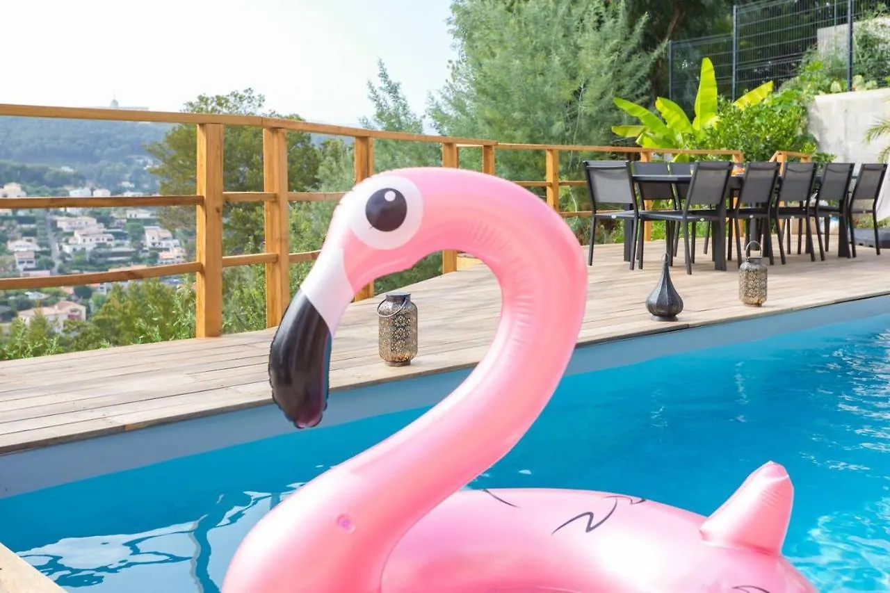 Villa Modern Super-Cannes Heated Pool, Parking, Clim, 7 Min To Cannes Beach Vallauris 0*,  France
