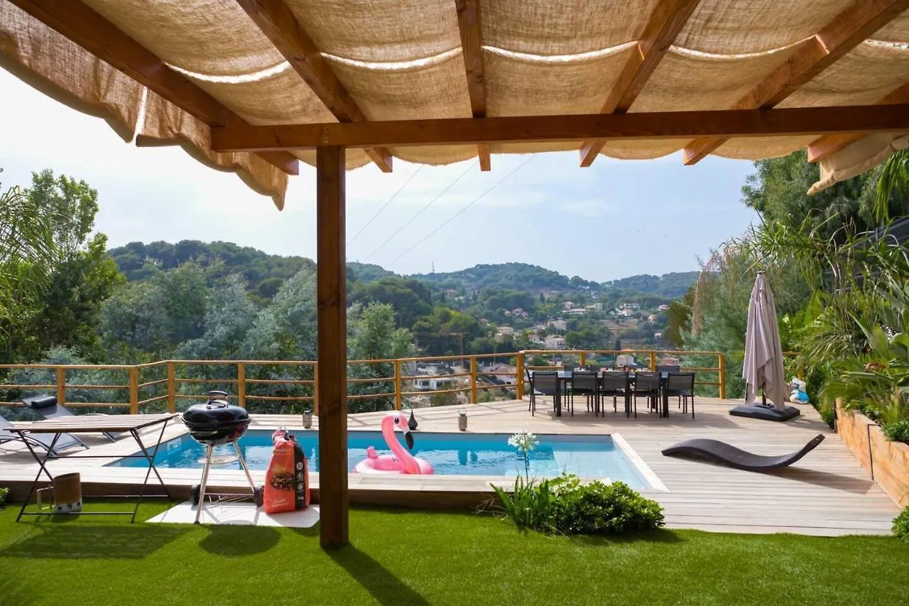 Villa Modern Super-Cannes Heated Pool, Parking, Clim, 7 Min To Cannes Beach ヴァロリス 0*,