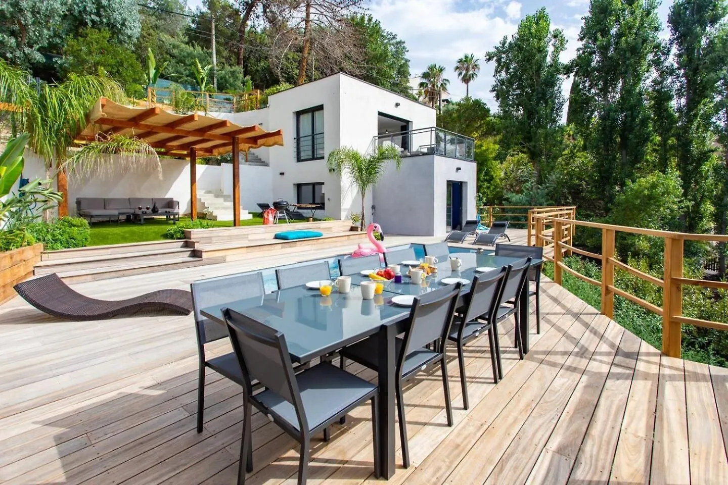 Villa Modern Super-Cannes Heated Pool, Parking, Clim, 7 Min To Cannes Beach ヴァロリス 0*,